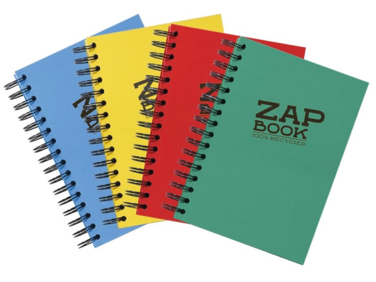CLAIREFONTAINE ZAP BOOK SPIRAAL A5 80 GRAMS 1