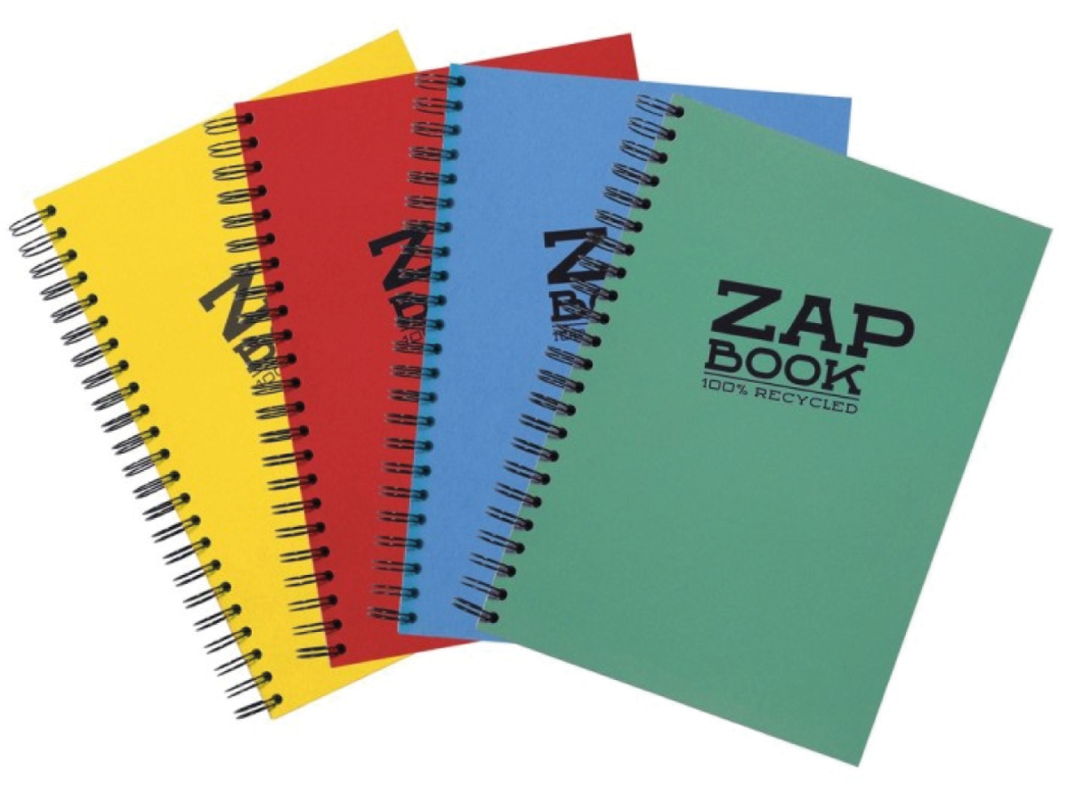 CLAIREFONTAINE ZAP BOOK SPIRAAL A4 80 GRAMS 1