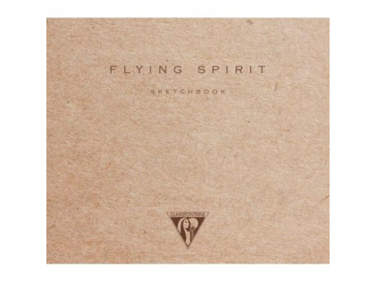 CLAIREFONTAINE FLYING SPIRIT SKETCHBOOK 15,5X15,5CM 90 GRAM 1