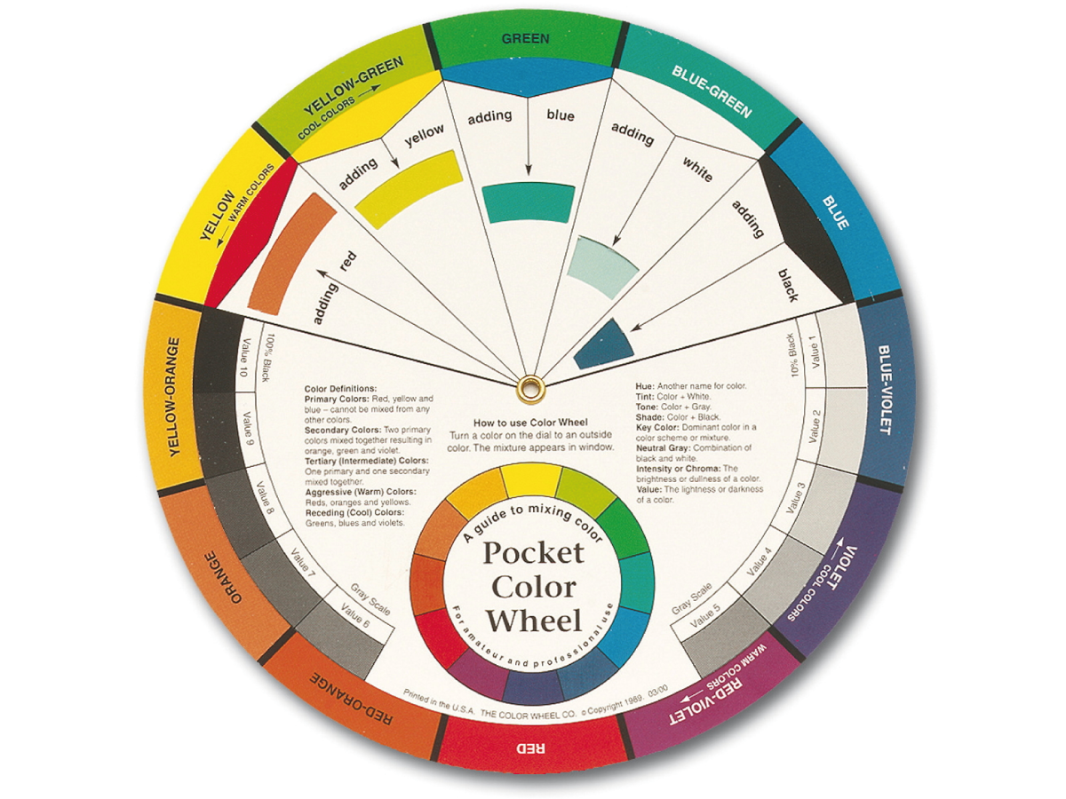 COLORWHEEL / FARBMISCHKREIS KLEIN 1