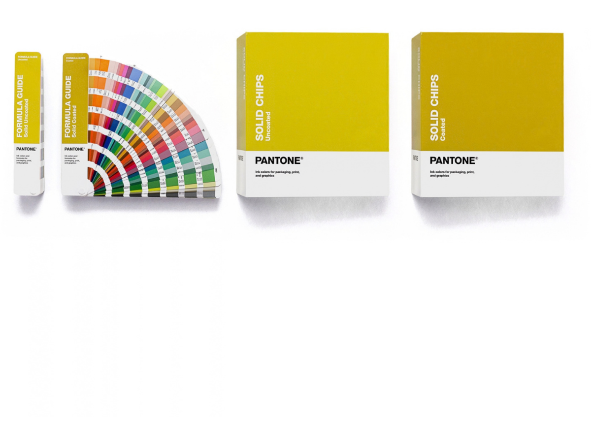 PANTONE SOLID COLOR SET (2 GUIDES + CHIP BOOK BUNDLE) GP1608C 1