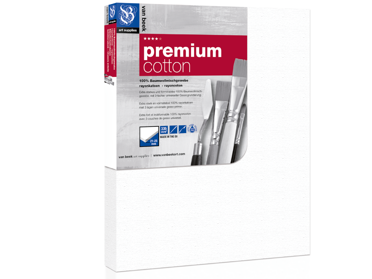 VAN BEEK PREMIUM KEILRAHMEN BAUMWOLLE 40X80CM 1