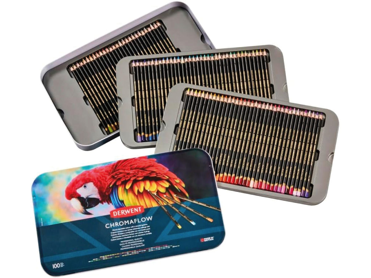 DERWENT CHROMAFLOW FARBSTIFTE SET 150X 1