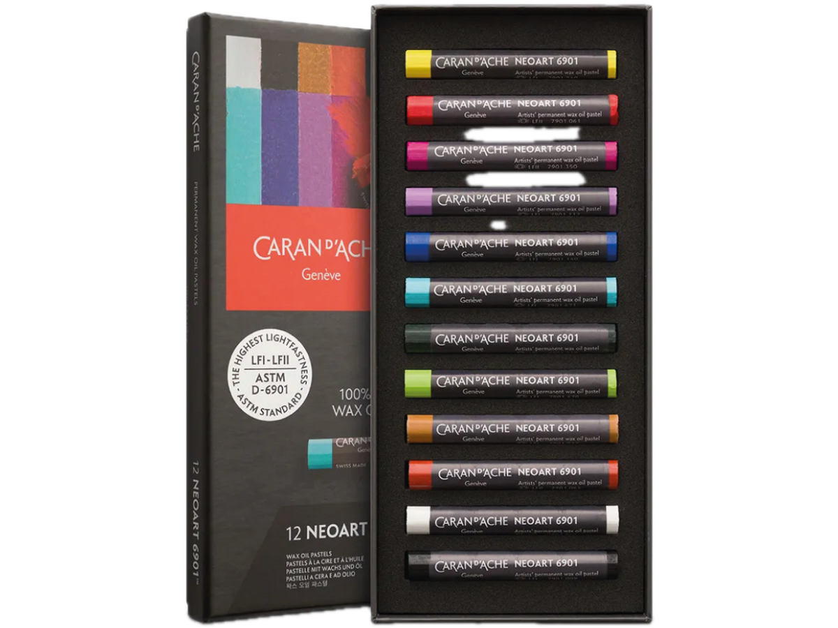 CARAN D'ACHE NEOART 6901 WAX-OIL SET 12X 1