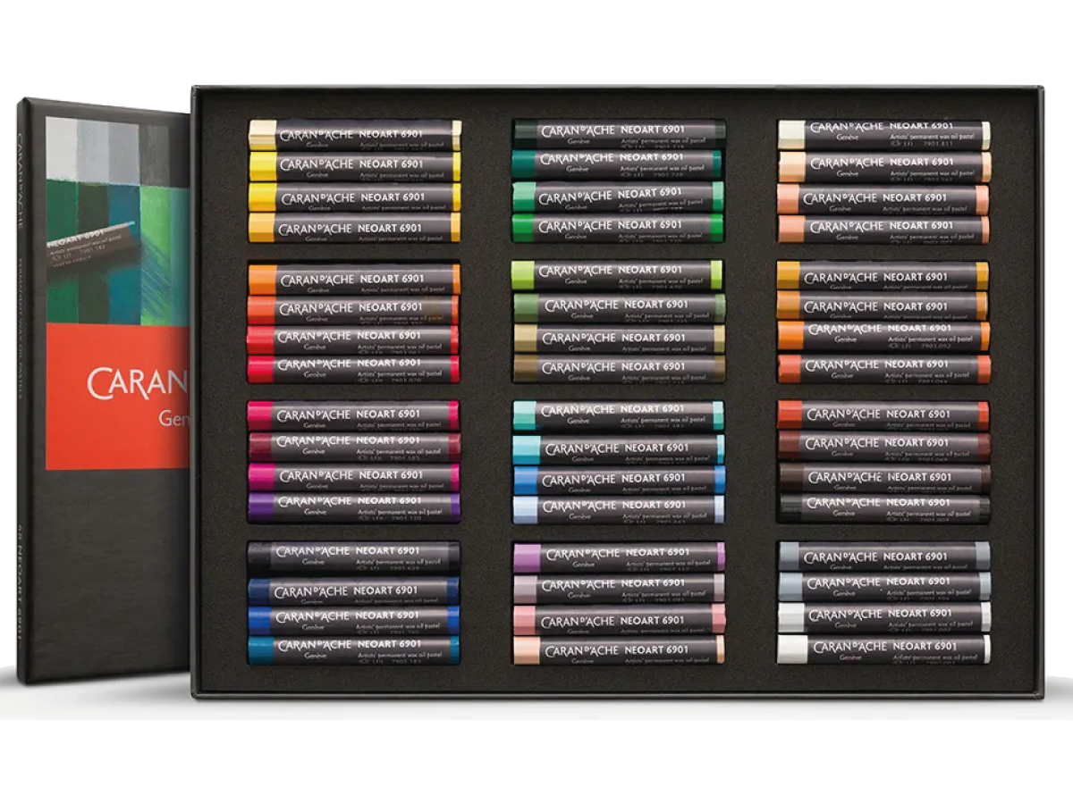 CARAN D'ACHE NEOART 6901 WAX-OIL SET 48X 1