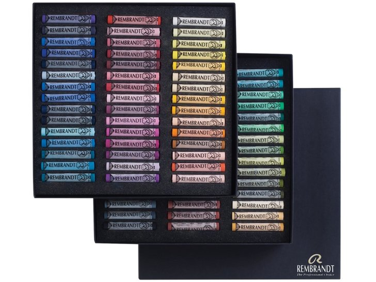 REMBRANDT SET SOFT PASTELLE AUSWAHL FÜR PORTRAIT 90 GANZE PASTELLE 1