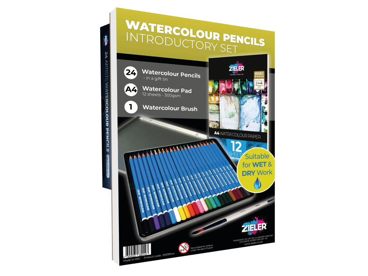 ZIELER AQUARELPOTLODEN INTRODUCTORY SET 26-DELIG 1