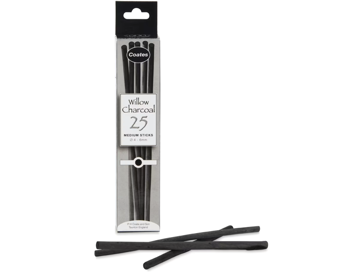 WILLOW HOLZKOHLE 4-6 MM  25ST. 1
