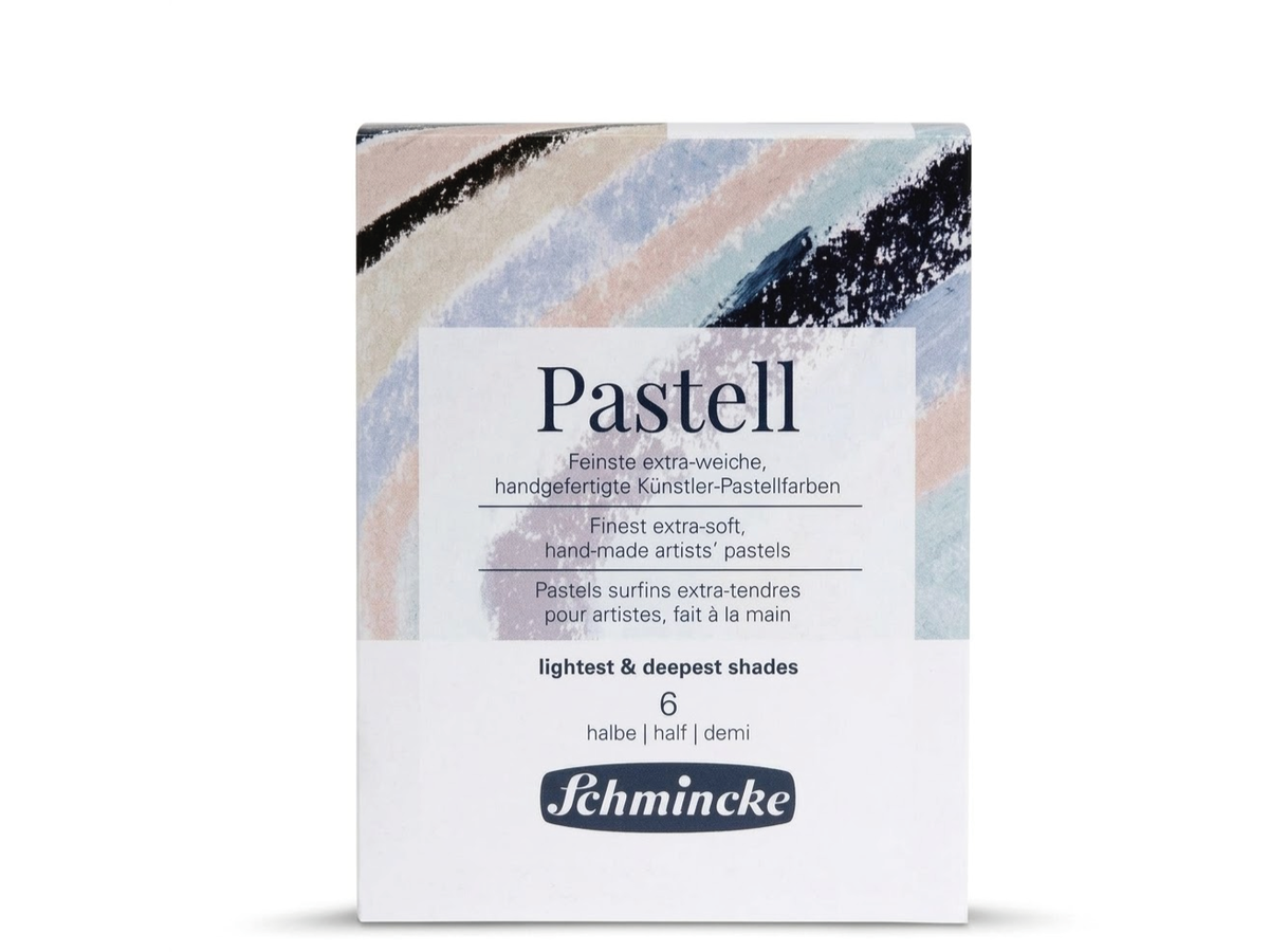 SCHMINCKE SOFTPASTELL-THEMENSET 6 × HALB HELLSTE/DUNKELSTE TÖNE 1