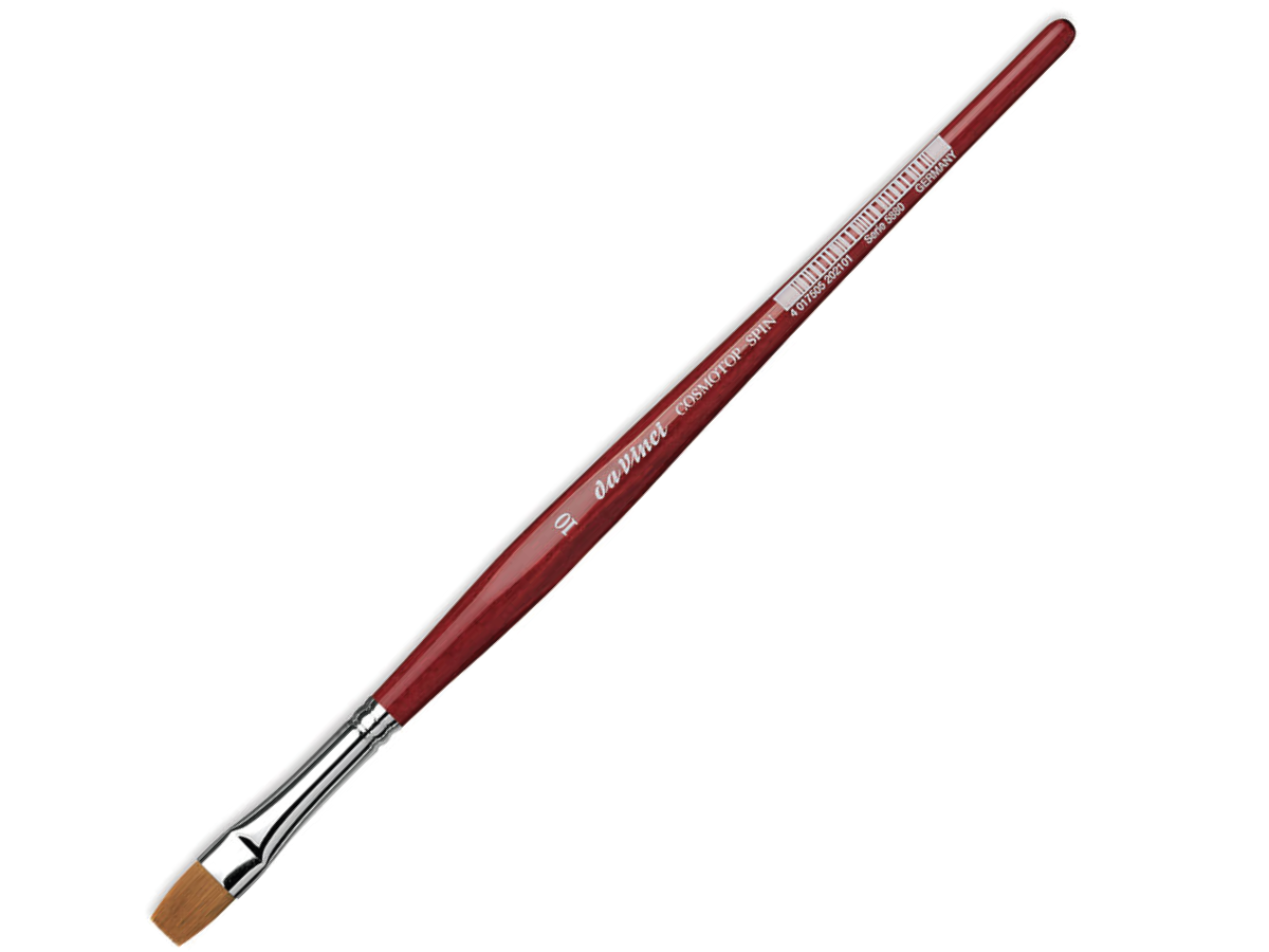 DA VINCI PINSEL SERIE 5880 NR.10 COSMOTOP-SPIN FLACHPINSEL FÜR AQUARELL 1