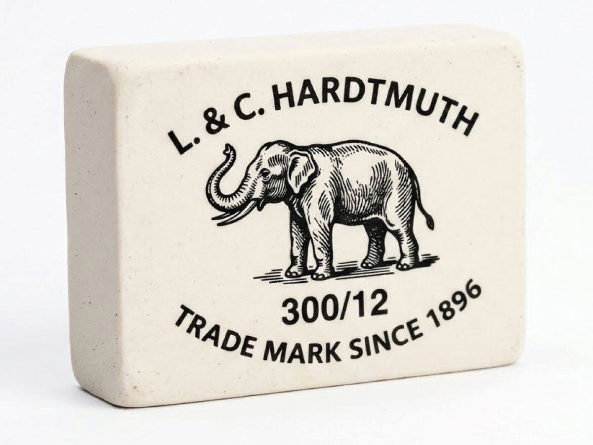 HARDTMUTH ELEFANT RADIERGUMMI 300/12 1