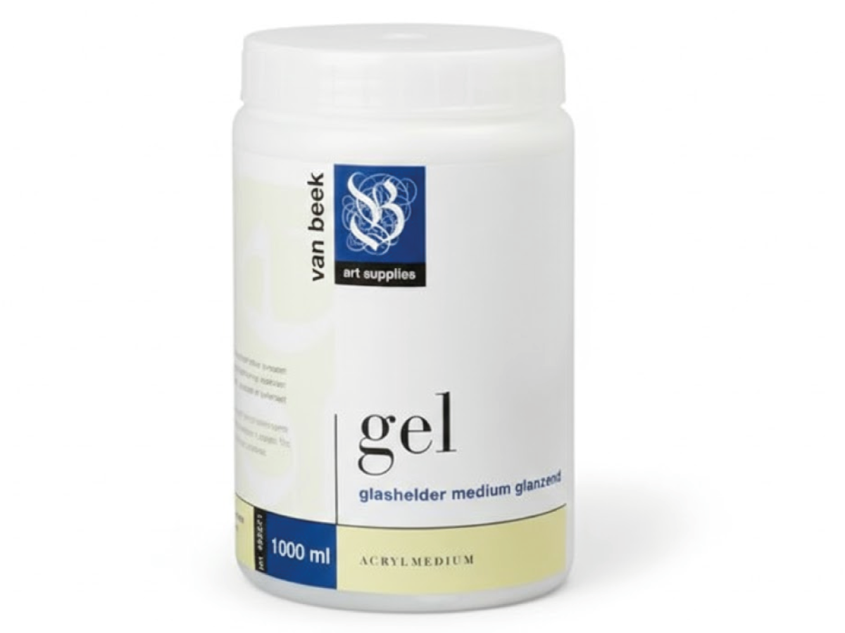 VAN BEEK ACRYLGEL GLASKLAR  1000 ML 1