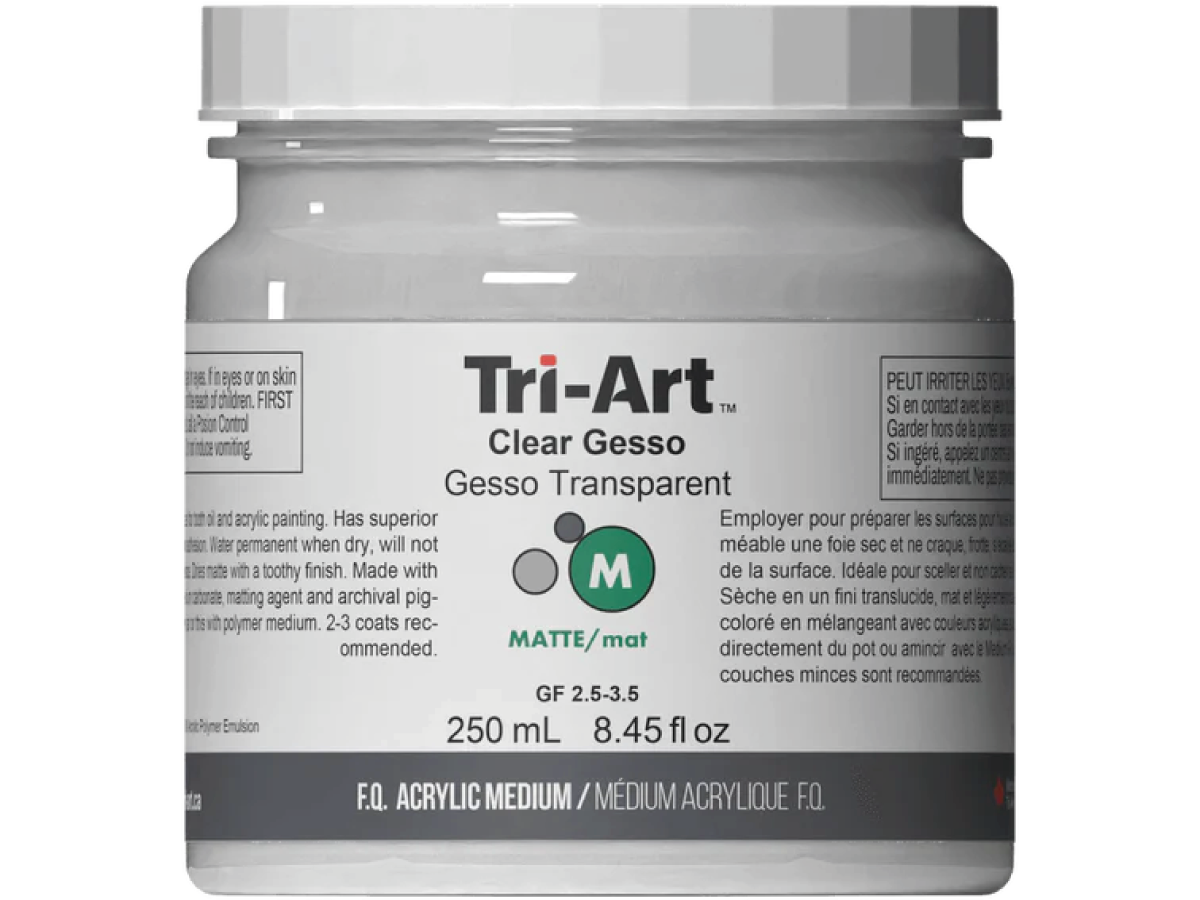 TRI-ART 250 ML  GESSO FARBLOS 1