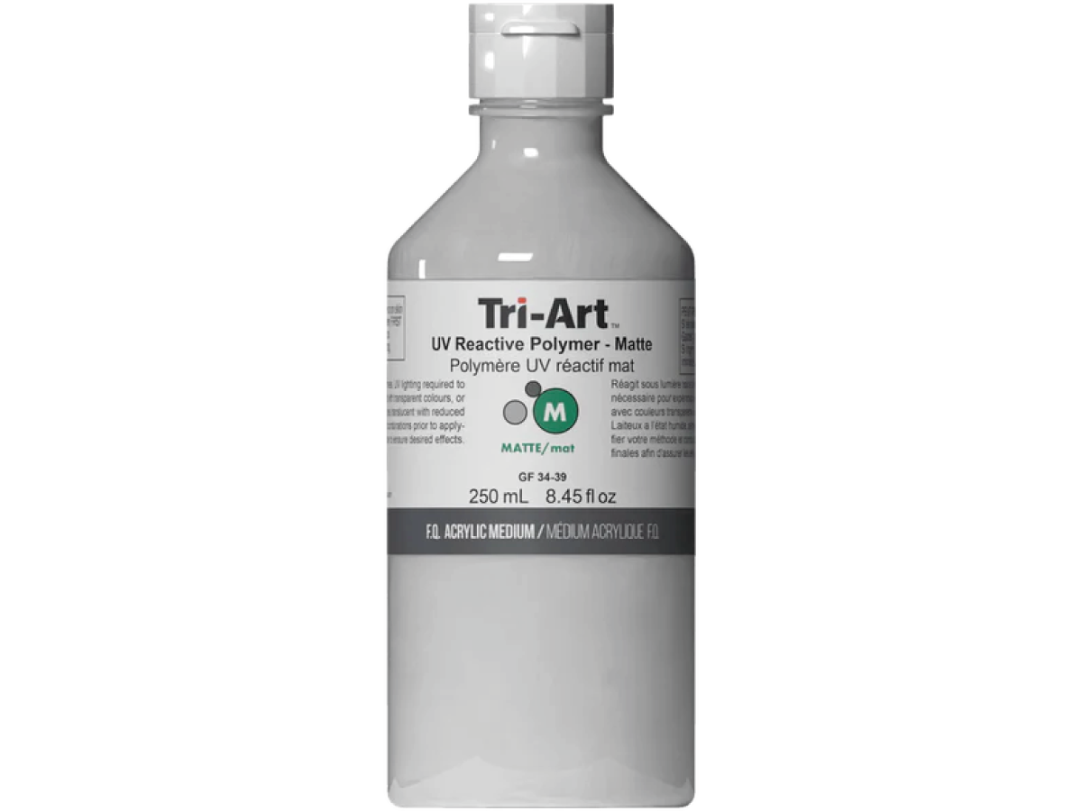 TRI-ART UV REACTIVE POLYMER MEDIUM 250 ML MATT 1