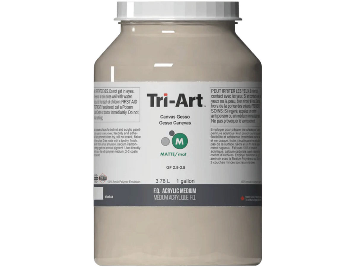 TRI-ART CANVAS IVORY GESSO 3,78L 1