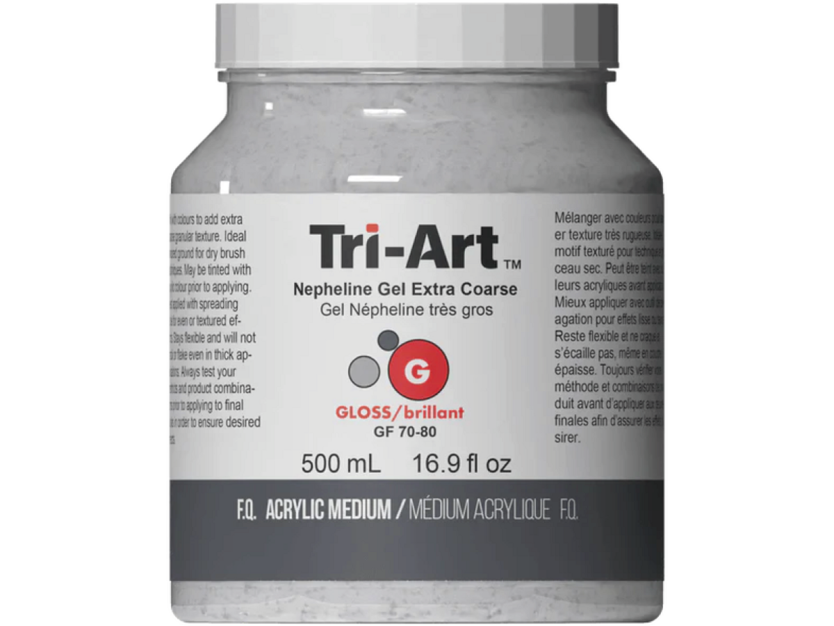 TRI-ART NEPHELINE GEL EXTRA COARSE 500ML 1