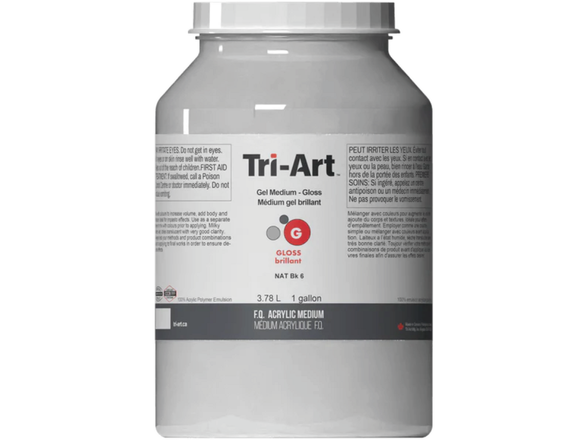TRI-ART GEL MEDIUM GLOSS 3,78L 1