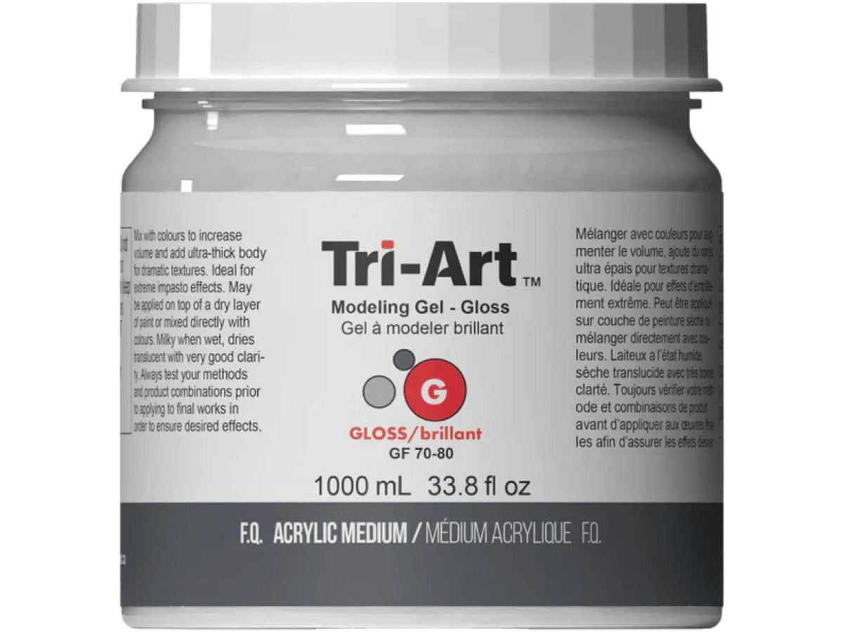 TRI-ART MODELING GEL GLOSS 1000ML 1