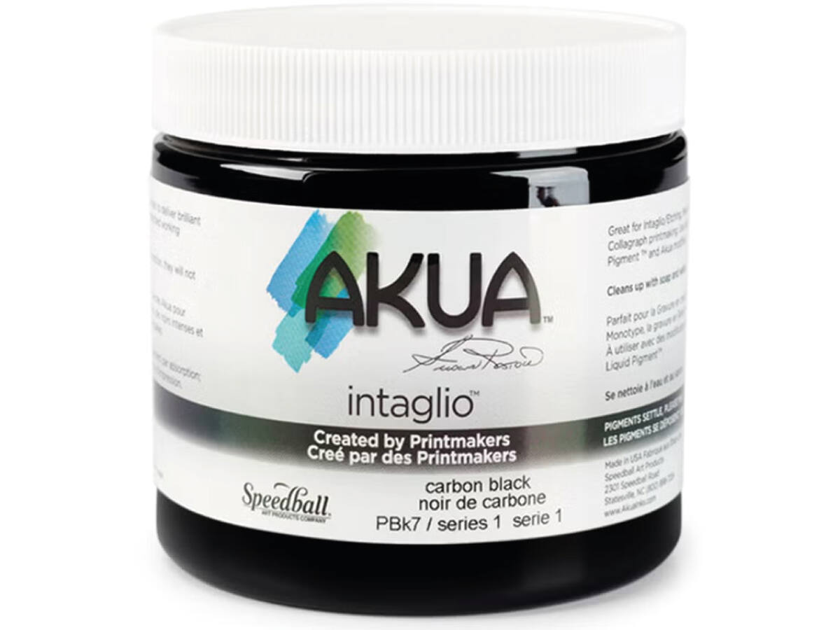 AKUA INTAGLIO TIEFDRUCKFARBE 237ML CARBONSCHWARZ 630 1