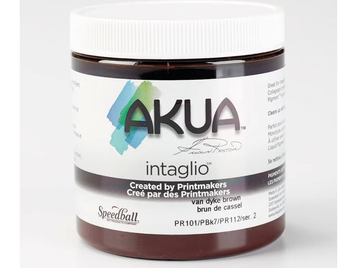 AKUA INTAGLIO TIEFDRUCKFARBE 237ML VANDYCKBRAUN 1