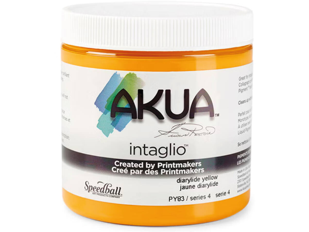 AKUA INTAGLIO TIEFDRUCKFARBE 237ML DIARYLIDGELB 1