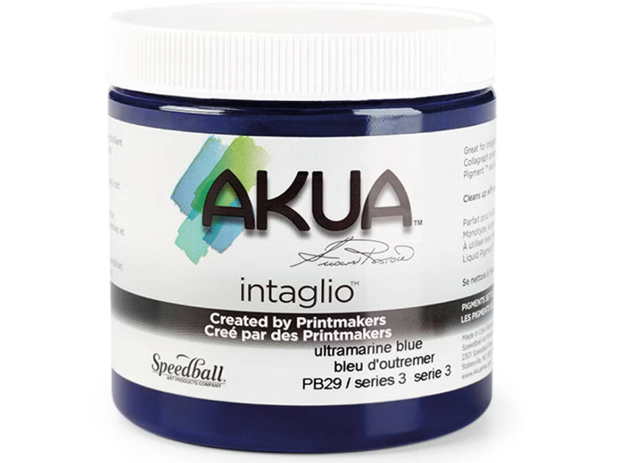AKUA INTAGLIO TIEFDRUCKFARBE 237ML  ULTRAMARIN BLAU 1