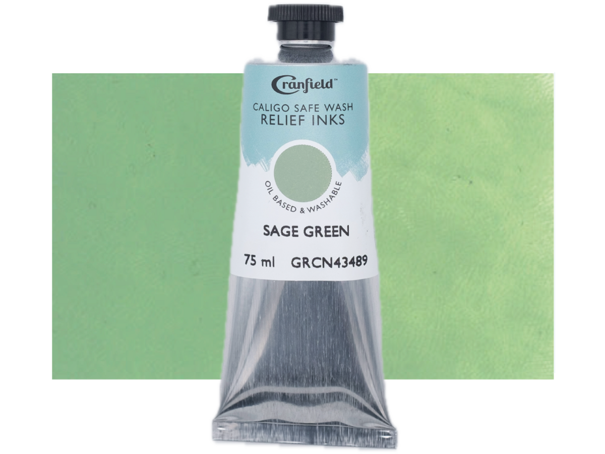 CRANFIELD CALIGO SAFE WASH RELIEF INK 75ML SAGE GREEN 120 1