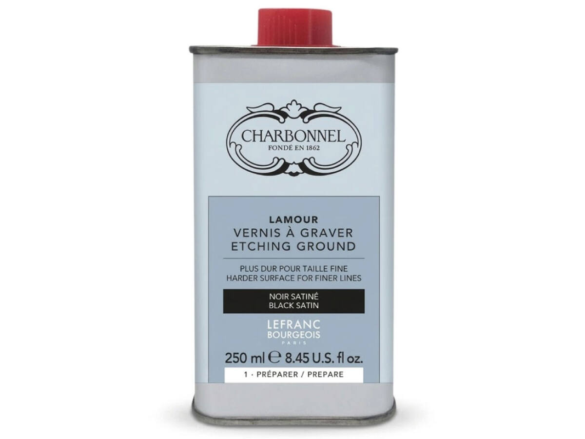 CHARBONNEL LAMOUR SATINSCHWARZER ÄTZGRUND 250 ML 1