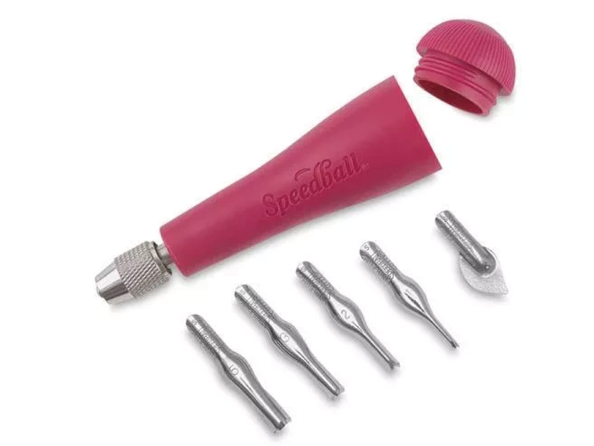 SPEEDBALL LINO CUTTER SET 6X 1