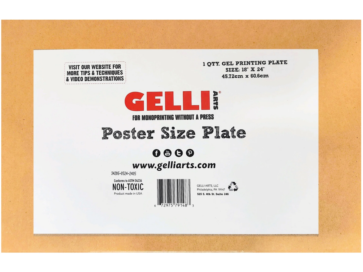 GELLI PRINTING PLATE RECHTECK 45,1 X 61 CM 1