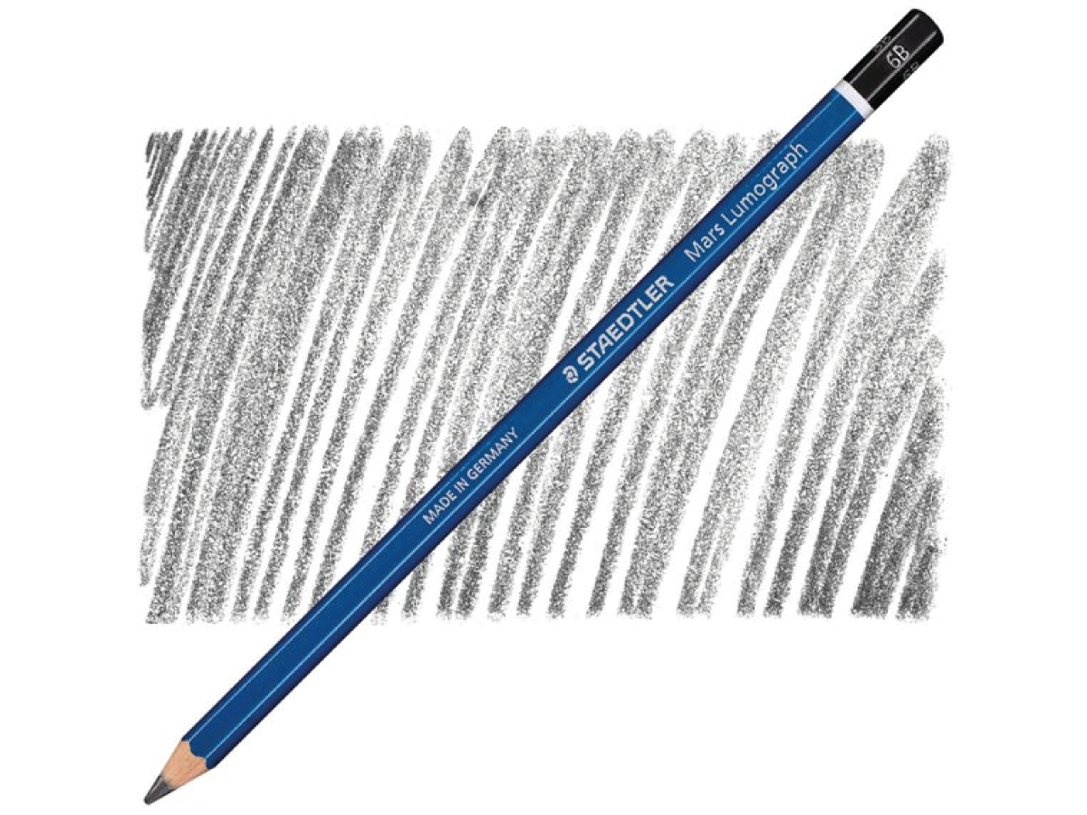 STAEDTLER MARS LUMOGRAPH POTLOOD 6B 1