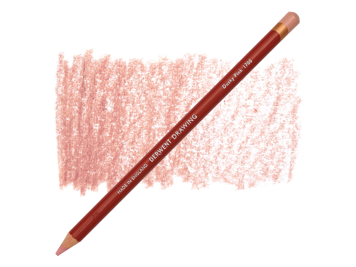 DERWENT DRAWING POTLOOD 1700 DUSKY PINK 1