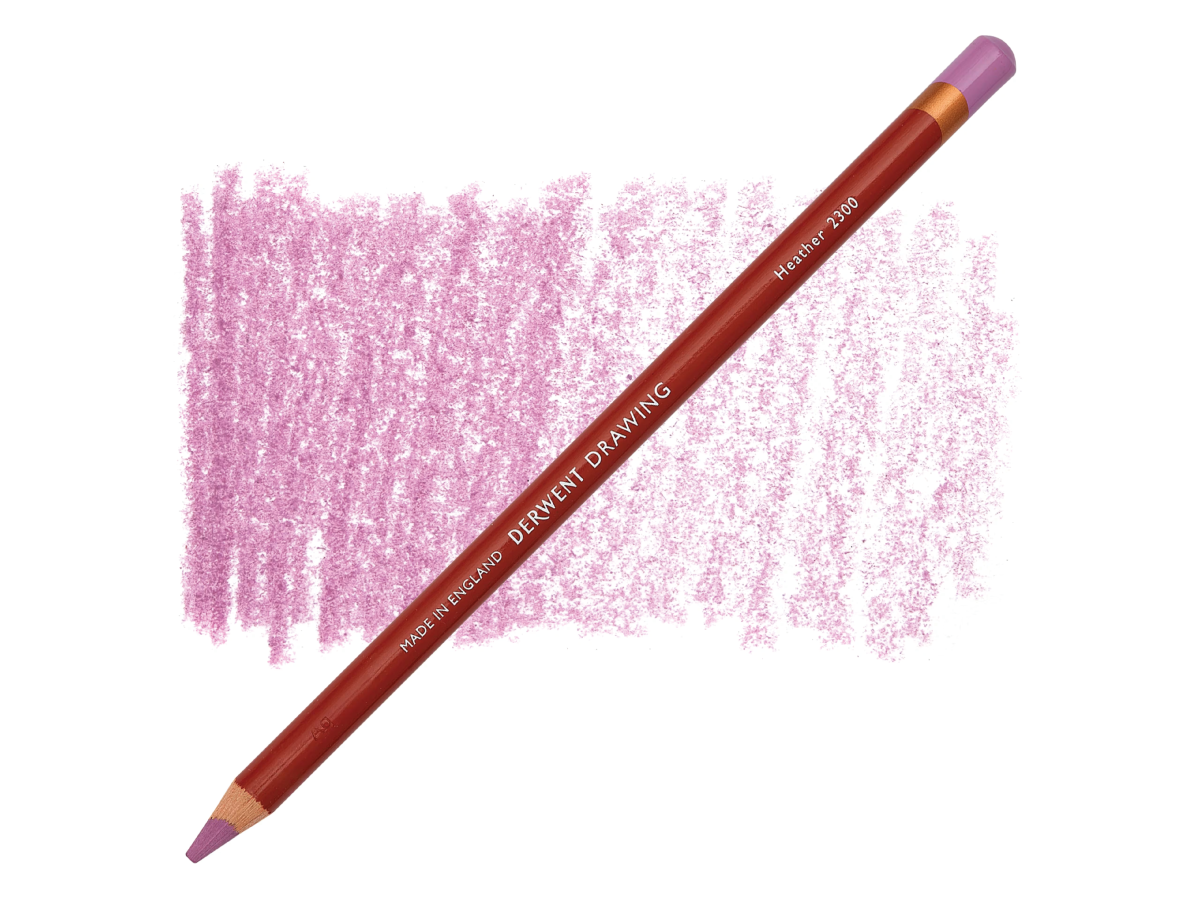 DERWENT DRAWING POTLOOD 2300 HEATHER 1