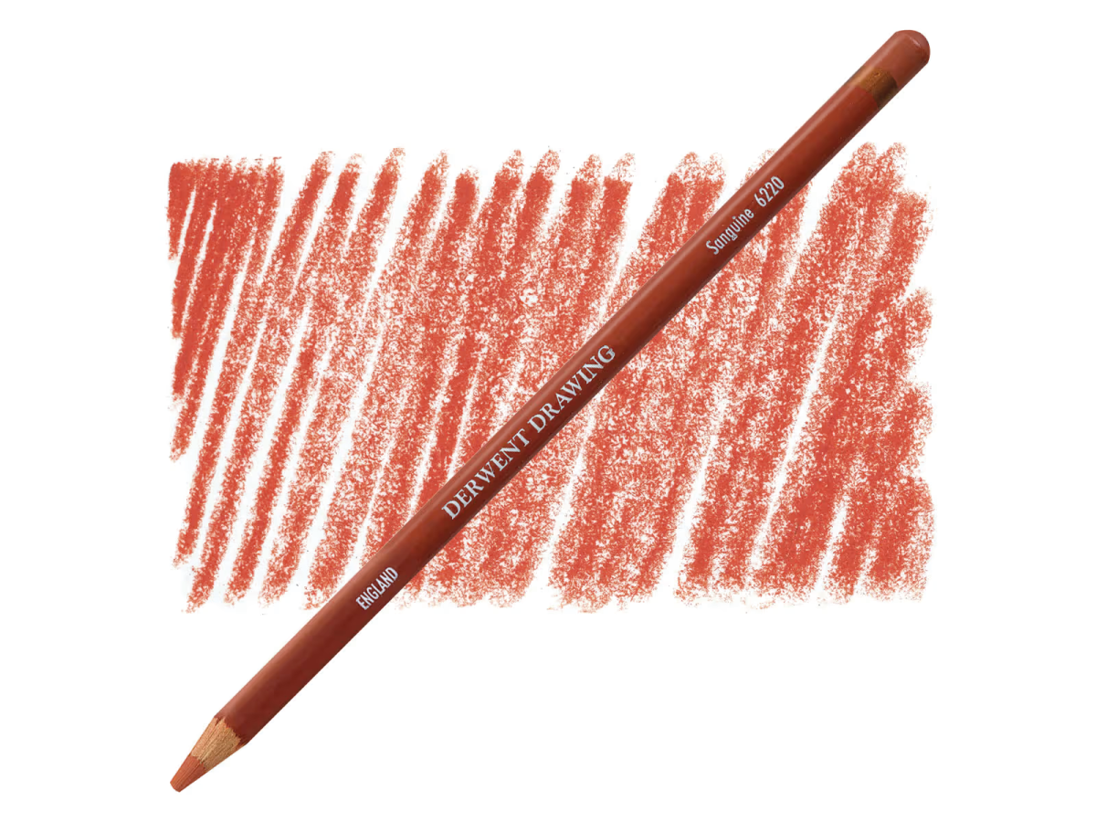 DERWENT DRAWING POTLOOD 6220 SANGUINE 1