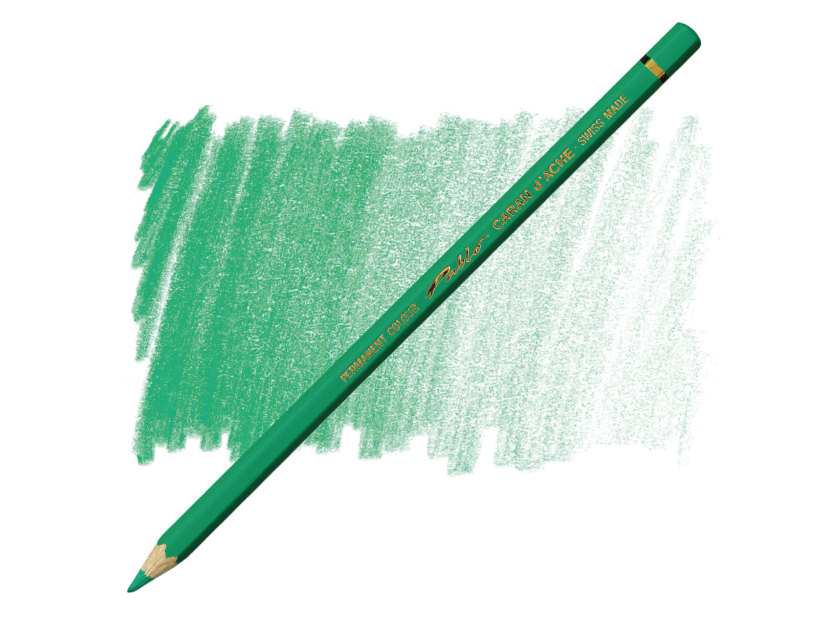 CARAN D'ACHE PABLO BUNTSTIFT 460 PFAUGRUN 1