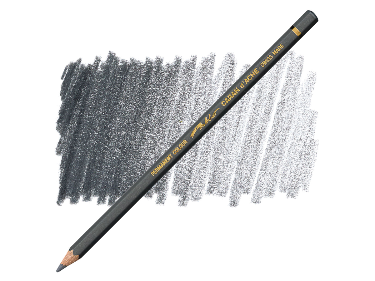 CARAN D'ACHE PABLO BUNTSTIFT 495 SCHIEFERGRAU 1