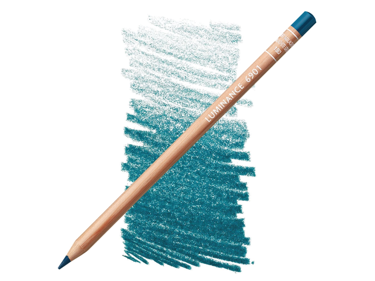 CARAN D'ACHE LUMINANCE BUNTSTIFT 180 MALACHITGRÜN 1