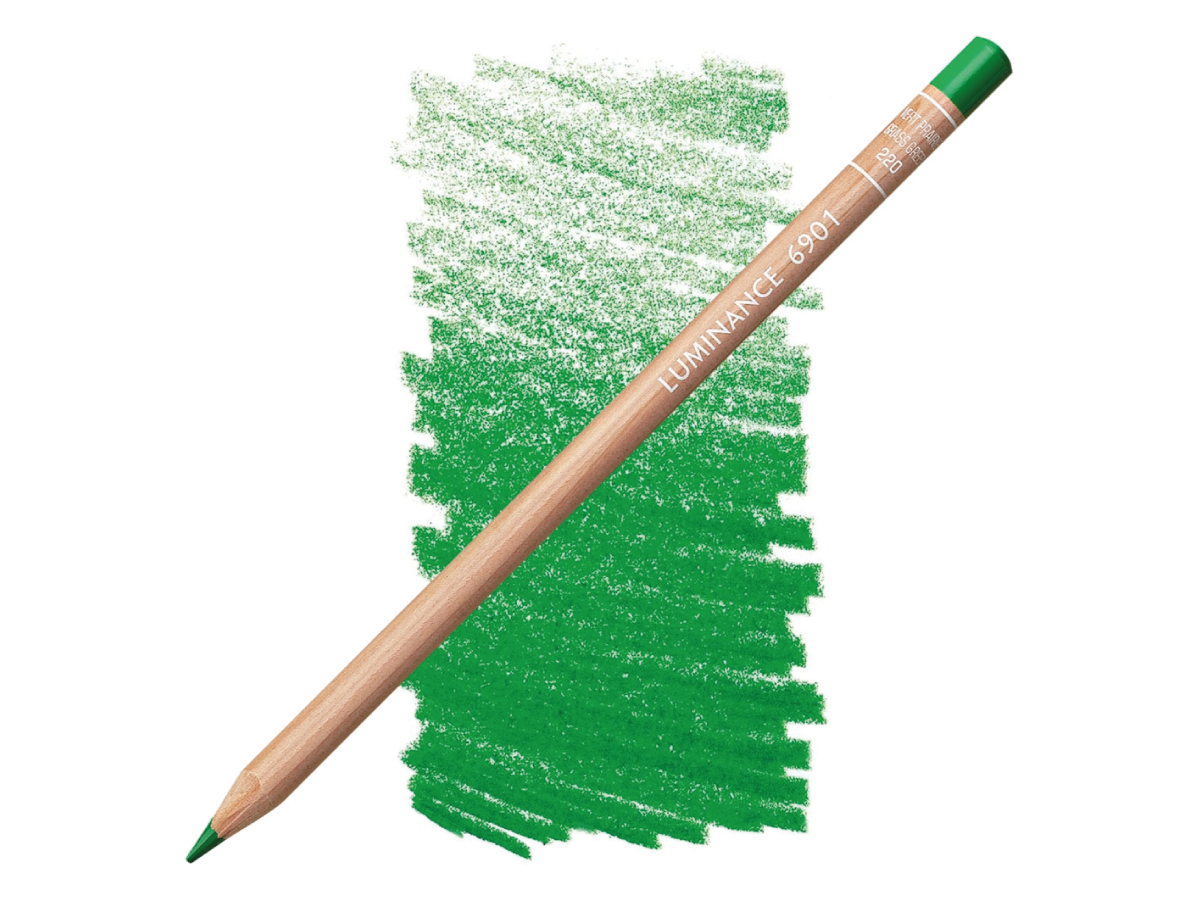 CARAN D'ACHE LUMINANCE BUNTSTIFT 220 GRASGRÜN 1