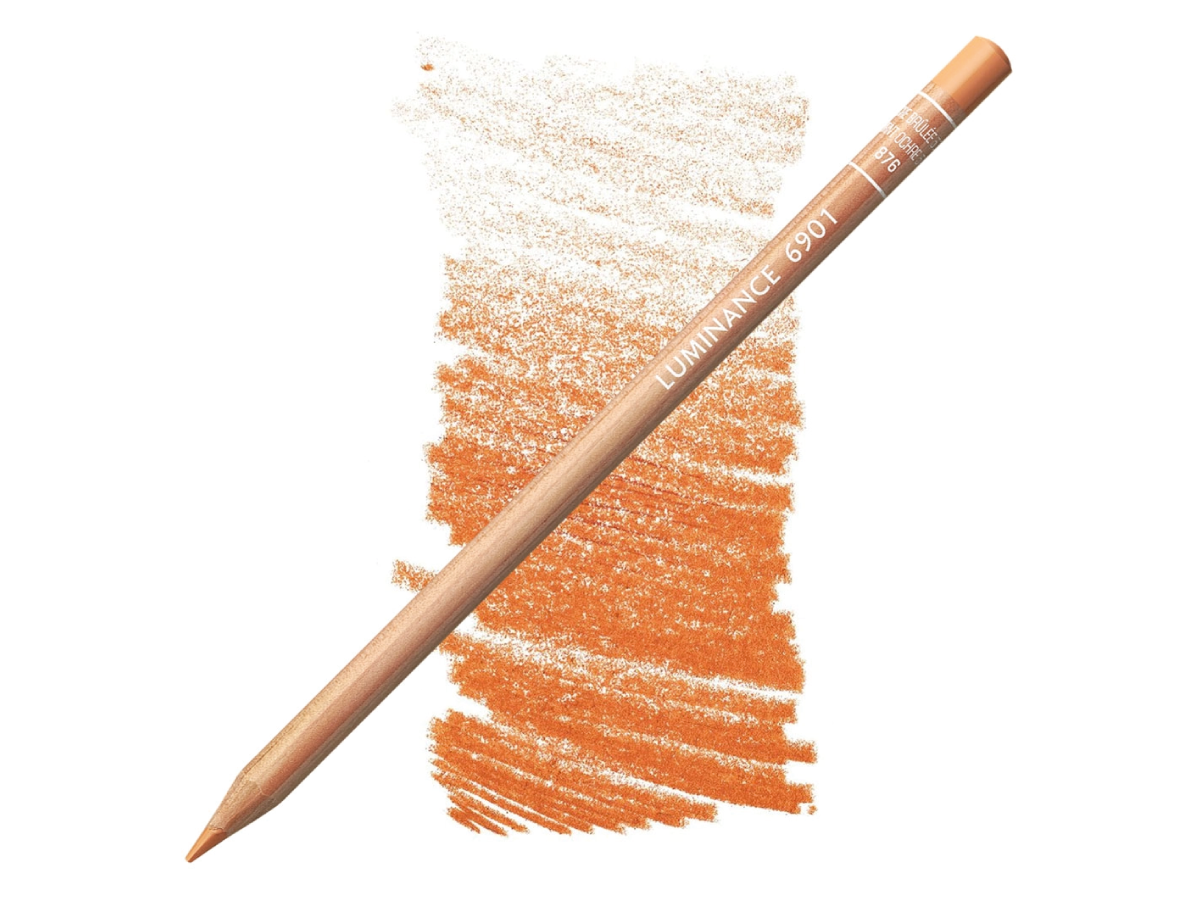 CARAN D'ACHE LUMINANCE BUNTSTIFT 876 OCKER GEBRANNT 50% 1