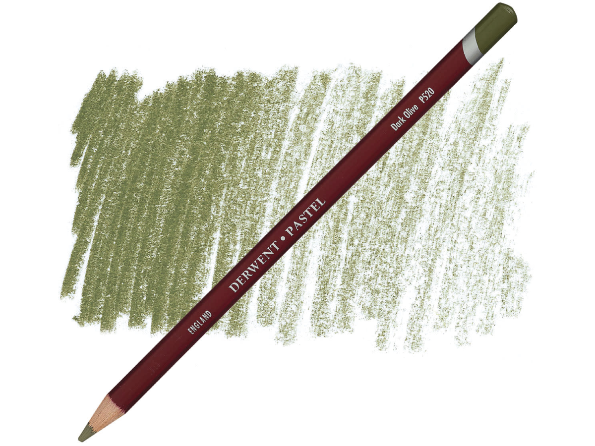 DERWENT PASTELLSTIFT P520 281 DARK OLIVE 1