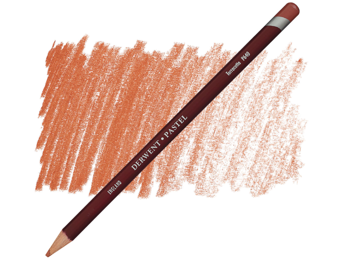 DERWENT PASTELLSTIFT P640 295 TERRACOTTA 1