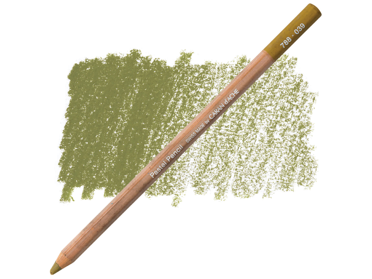 CARAN D'ACHE PASTEL PENCIL PASTELLSTIFT 039 OLIVBRAUN 1