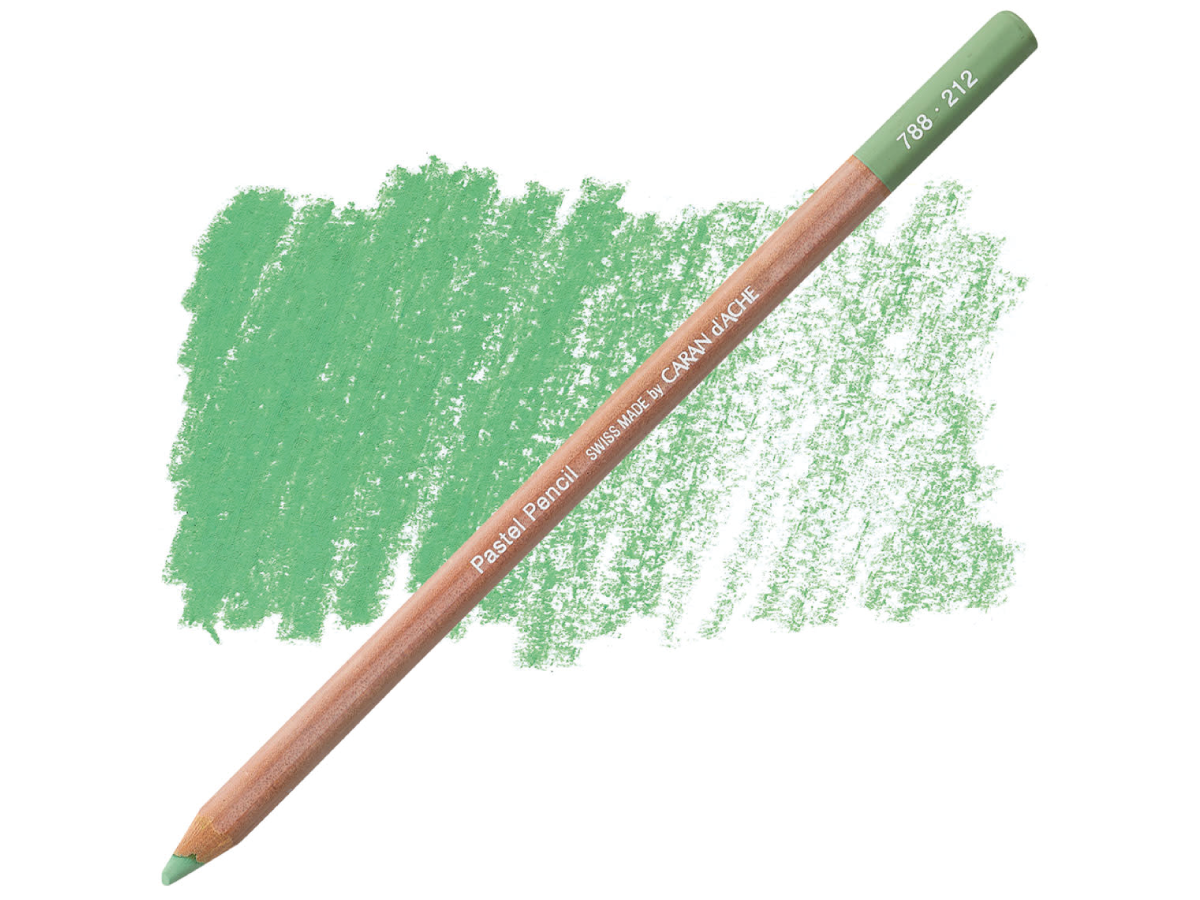 CARAN D'ACHE PASTELPOTLOOD 212 CHROMOXYDGRÜN (CHROMIUM OXYDE GREEN) 1