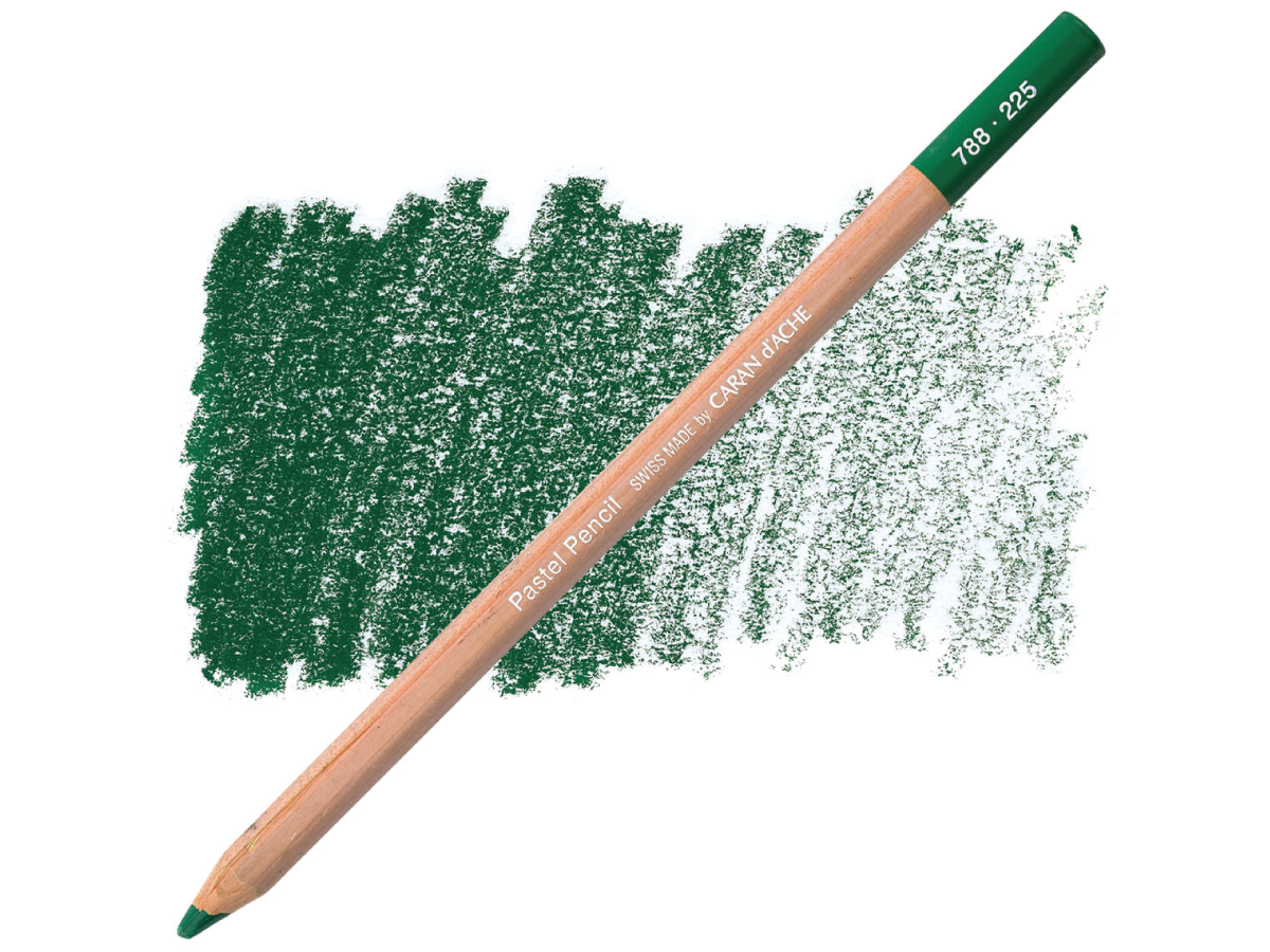 CARAN D'ACHE PASTEL PENCIL PASTELLSTIFT 225 MOOSGRÜN 1