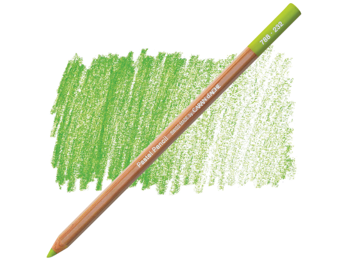 CARAN D'ACHE PASTEL PENCIL PASTELLSTIFT 232 MOOSGRÜN MITTEL 10% 1