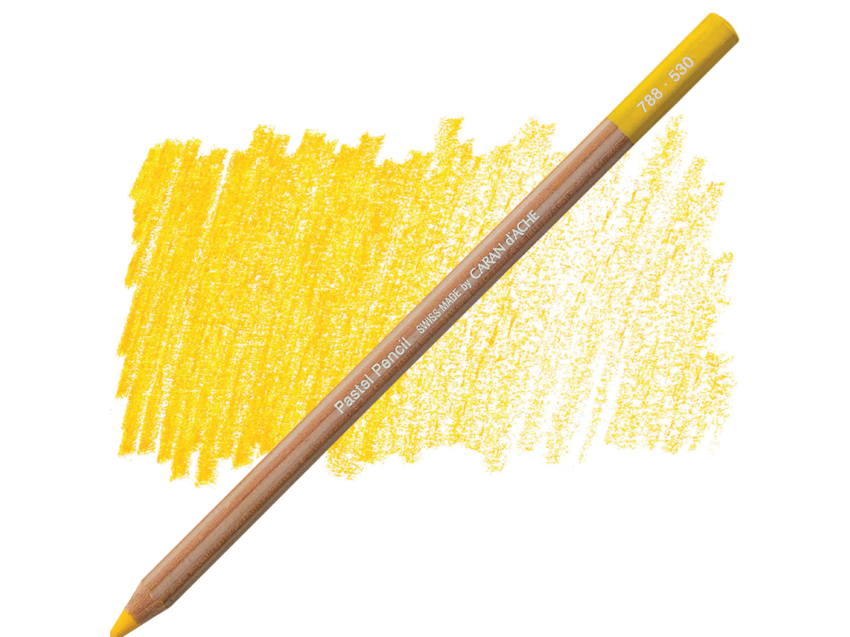 CARAN D'ACHE PASTEL PENCIL PASTELLSTIFT 530 GOLD KADMIUMGELB 1