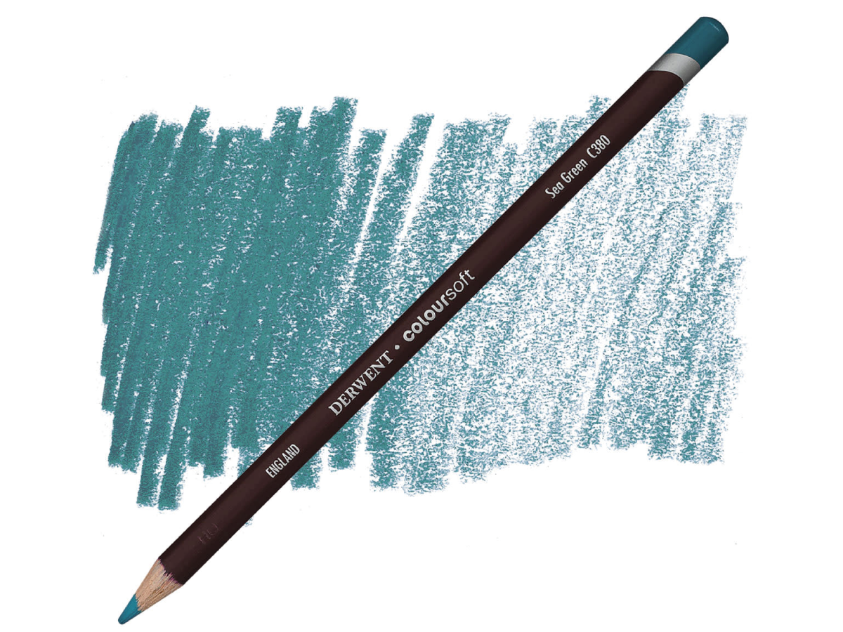 DERWENT COLOURSOFT BUNTSTIFT 380 SEA GREEN 1