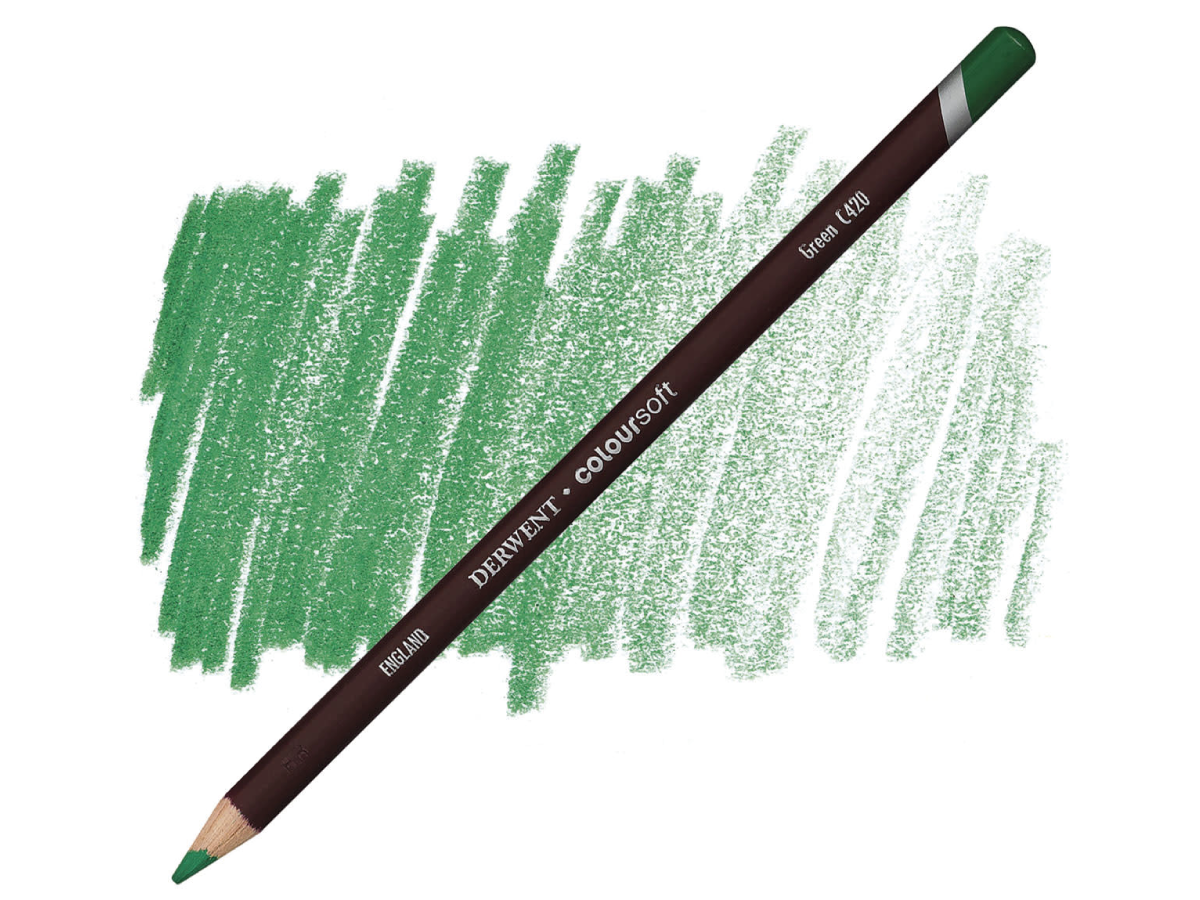 DERWENT COLOURSOFT BUNTSTIFT 420 GRUN 1
