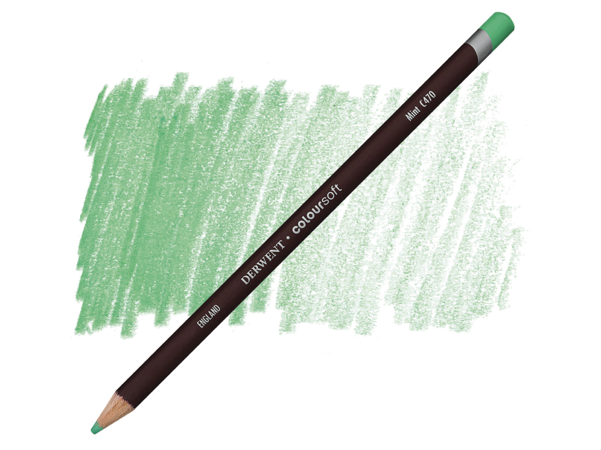 DERWENT COLOURSOFT BUNTSTIFT 470 MINT 1