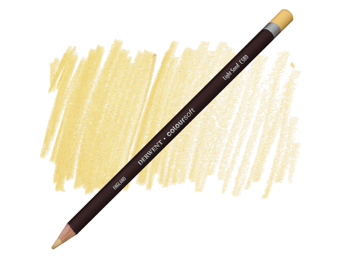 DERWENT COLOURSOFT BUNTSTIFT 580 HELL SAND 1